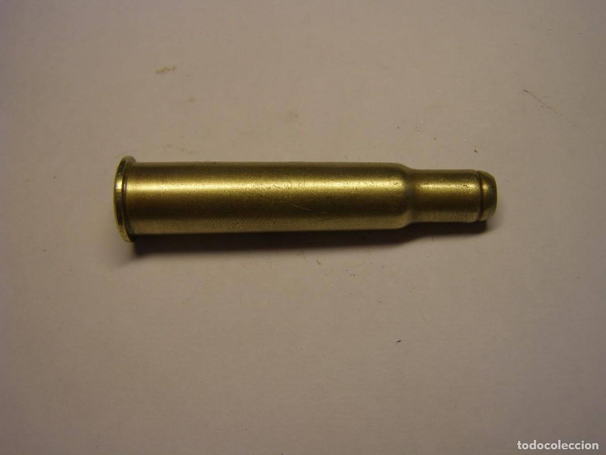 Militaria: Cartucho INERTE de fogueo o salvas calibre 30 Krag o tambien 30 US ARMY.