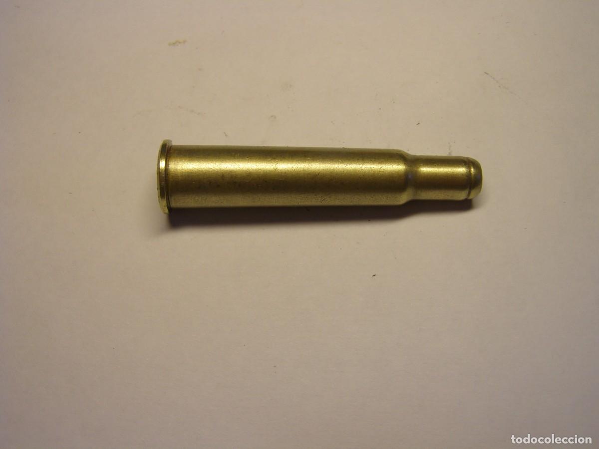 Militaria: Cartucho INERTE de fogueo o salvas calibre 30 Krag o tambien 30 US ARMY.
