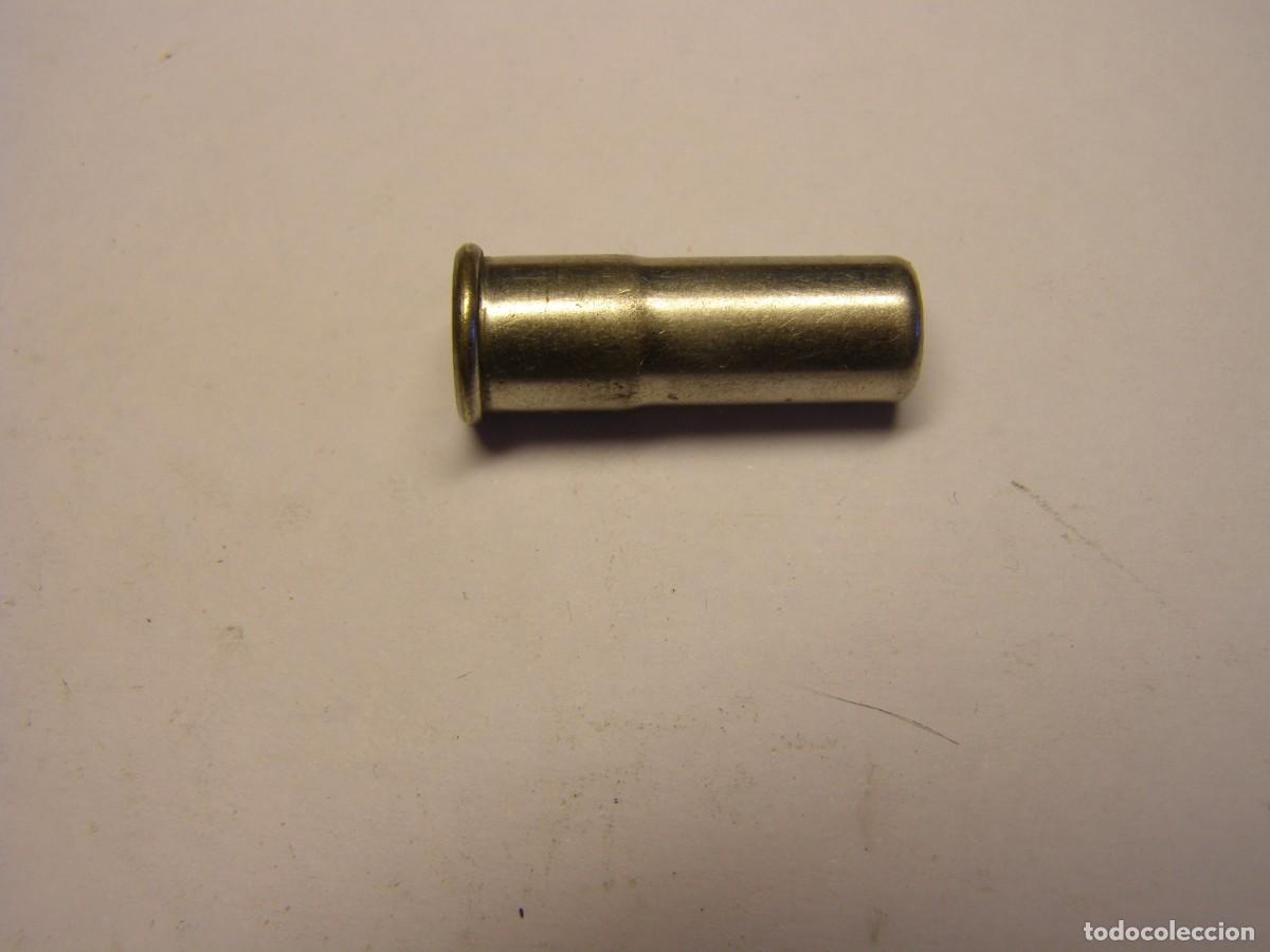 Militaria: CARTUCHO INERTE DE CALIBRE 9 MM. FLOVERT, DE PERDIGONES.