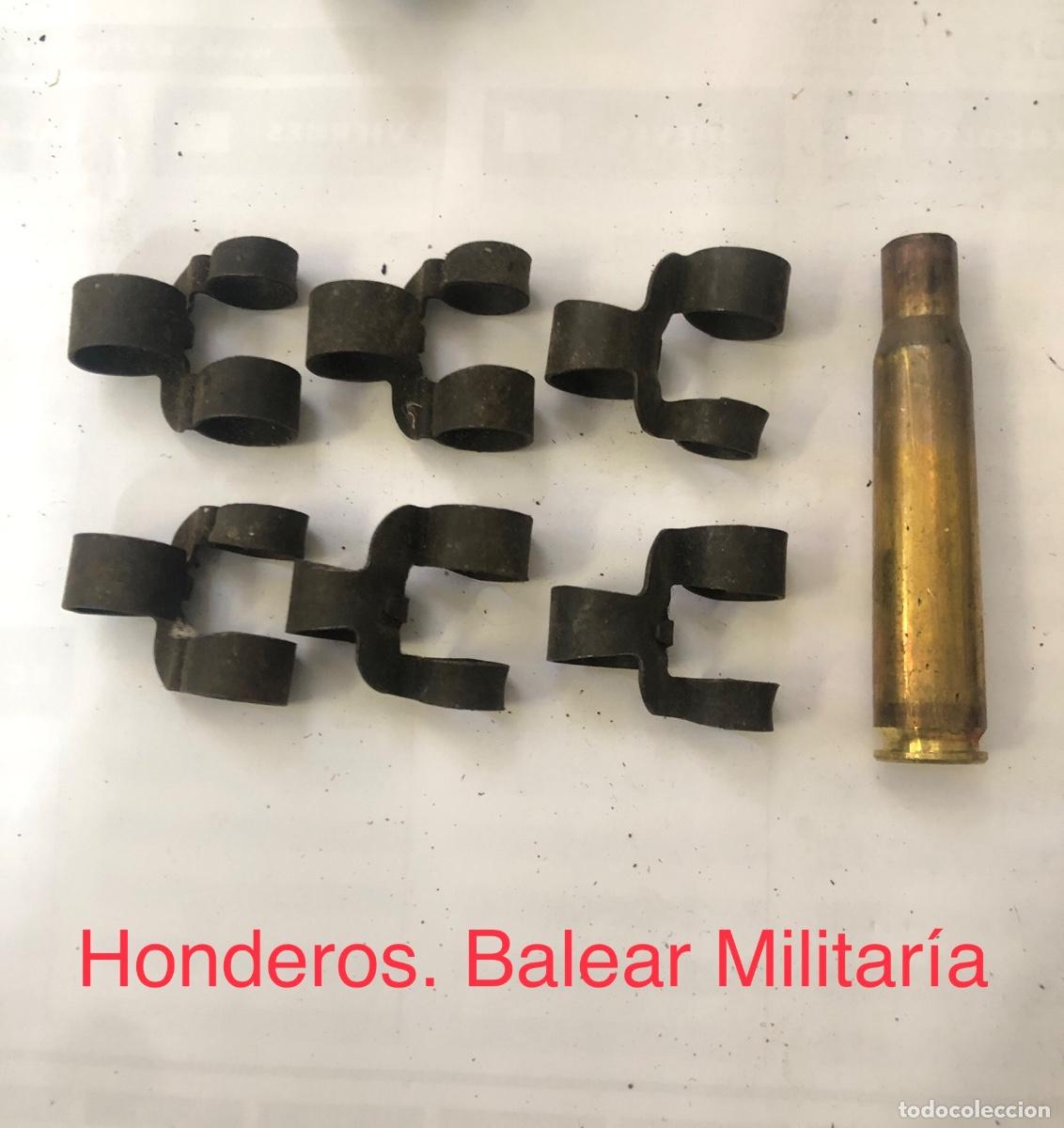 Militaria: ESLABONES M-9. CALIBRE .50 BROWING. 12,70 MM. En acero