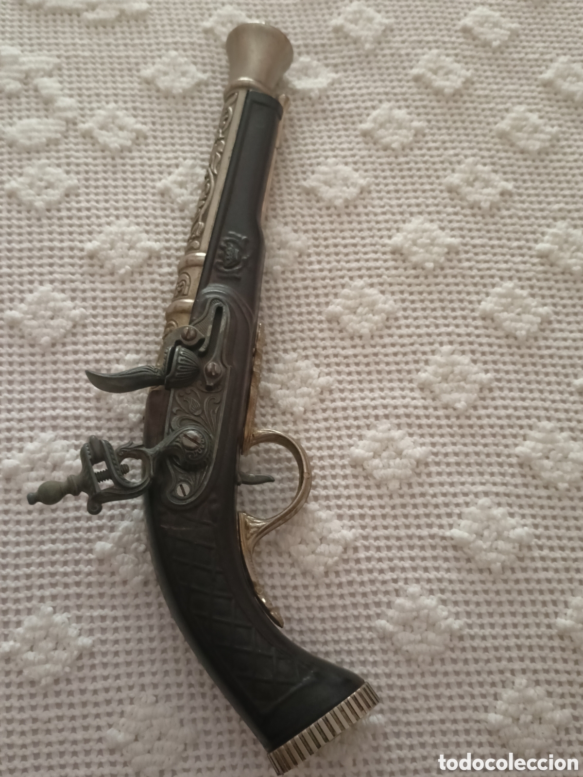 Militaria: PISTOLA- REPLICA DECORATIVA - PISTOLA DE CHISPA