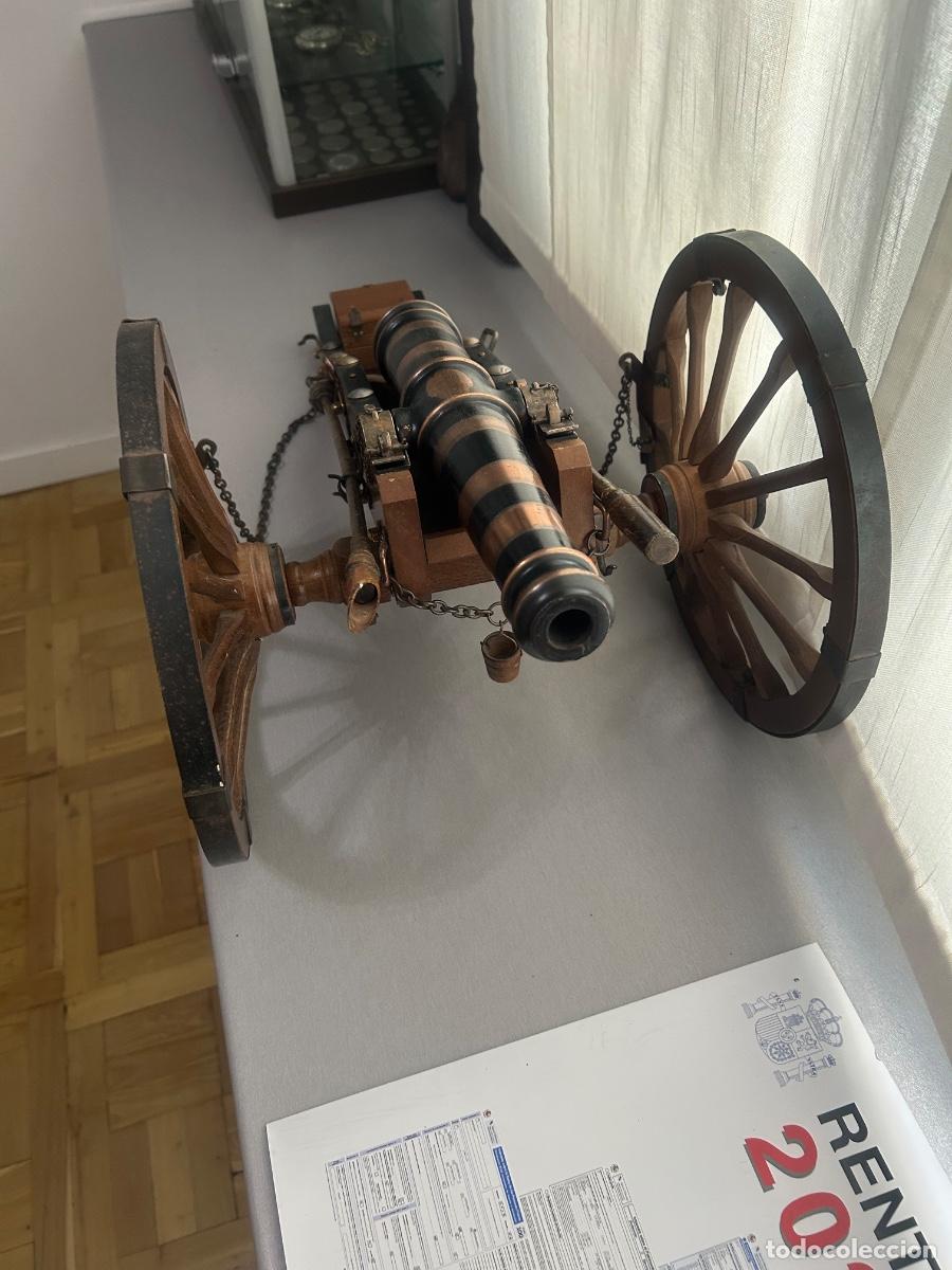 Militaria: Ca&ntilde;&oacute;n de avancarga/retrocarga. DIKAR