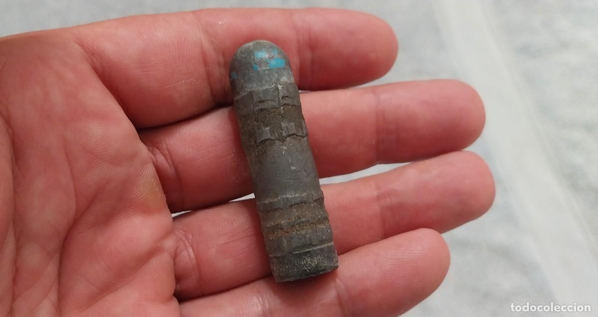 Militaria: PUNTA DE BALA CALIBRE GRANDE MUY RARA MIRAR RRR