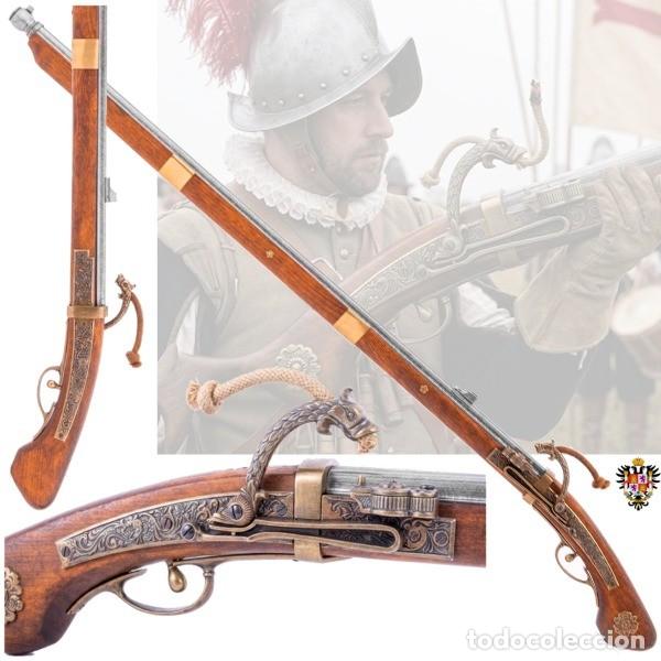 Militaria: ESCOPETA ARCABUZ TERCIO 110 CMS