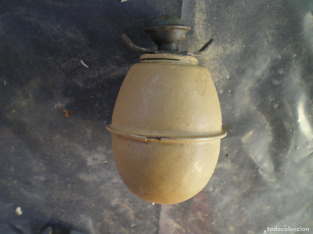 Militaria: GRANADA ALEMANA M39, SEGUNDA GUERRA MUNDIAL, INERTE