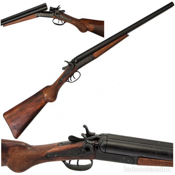 Militaria: ESCOPETA 2 CA&Ntilde;ONES RECORTADOS A&Ntilde;O 1881. 89 CMS