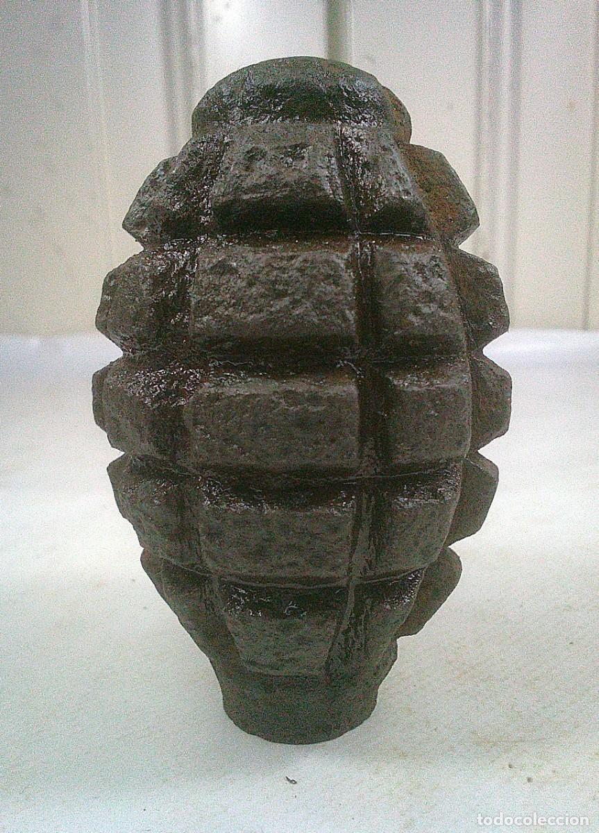 Militaria: CUERPO DE GRANADA DE MANO DEFENSIVA POLACA 31 USADA EN LA GUERRA CIVIL ESPA&Ntilde;OLA - OBRONNY WZ 33 - 2