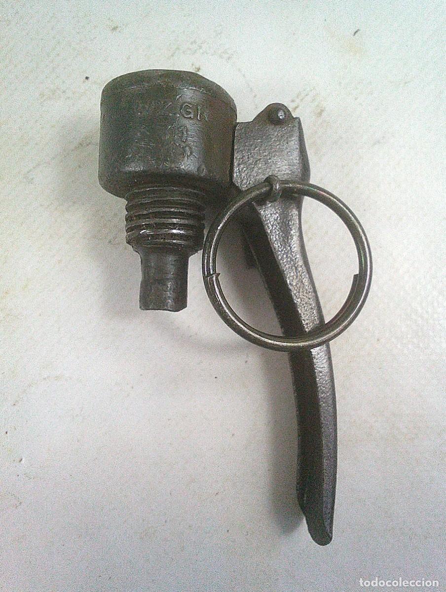 Militaria: ESPOLETA WZ. GR. 31 PARA LAS GRANADAS DE MANO POLACAS USADAS EN LA GUERRA CIVIL ESPA&Ntilde;OLA ORIGINAL- 2