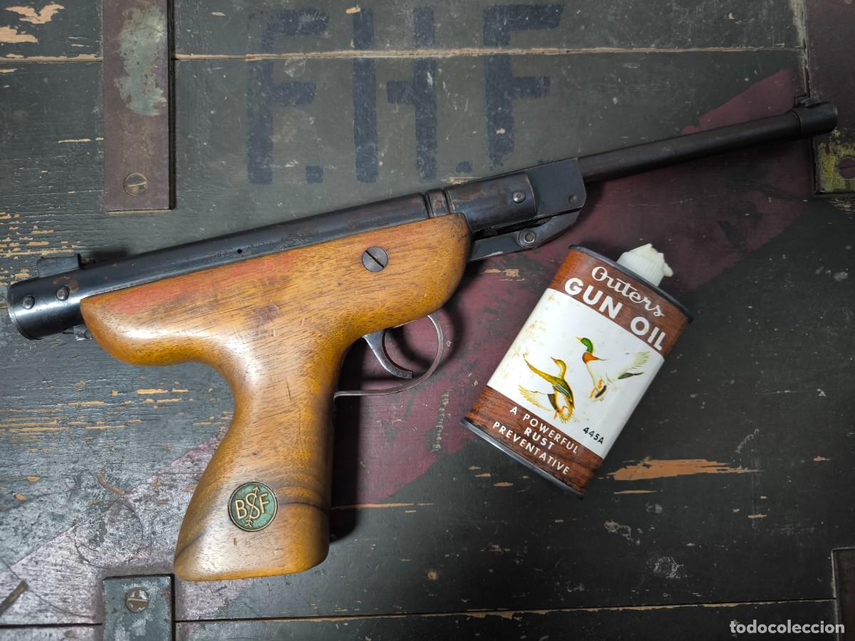Militaria: BSF S20 &middot; Pistola de Aire Comprimido Alemana &middot; ca. 1958-1960 &middot; 100 % Original