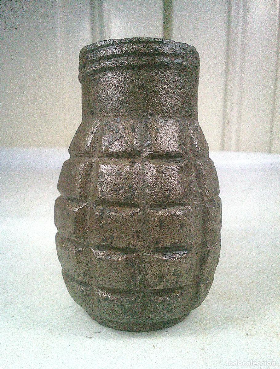 Militaria: CUERPO DE GRANADA DE MANO 1918 TONELETE USADA EN GUERRA CIVIL ESPA&Ntilde;OLA - 4