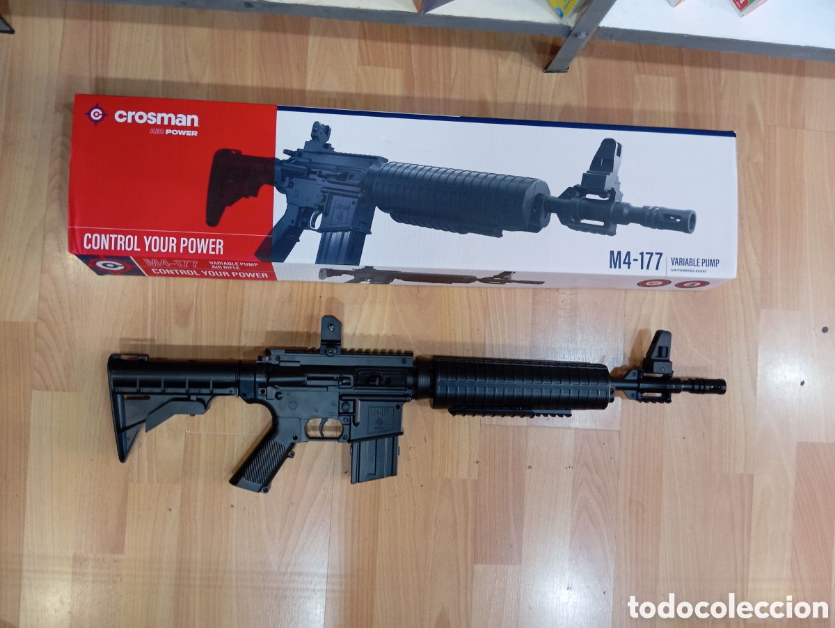 Military Antiques: Fusil carabina de balines M4