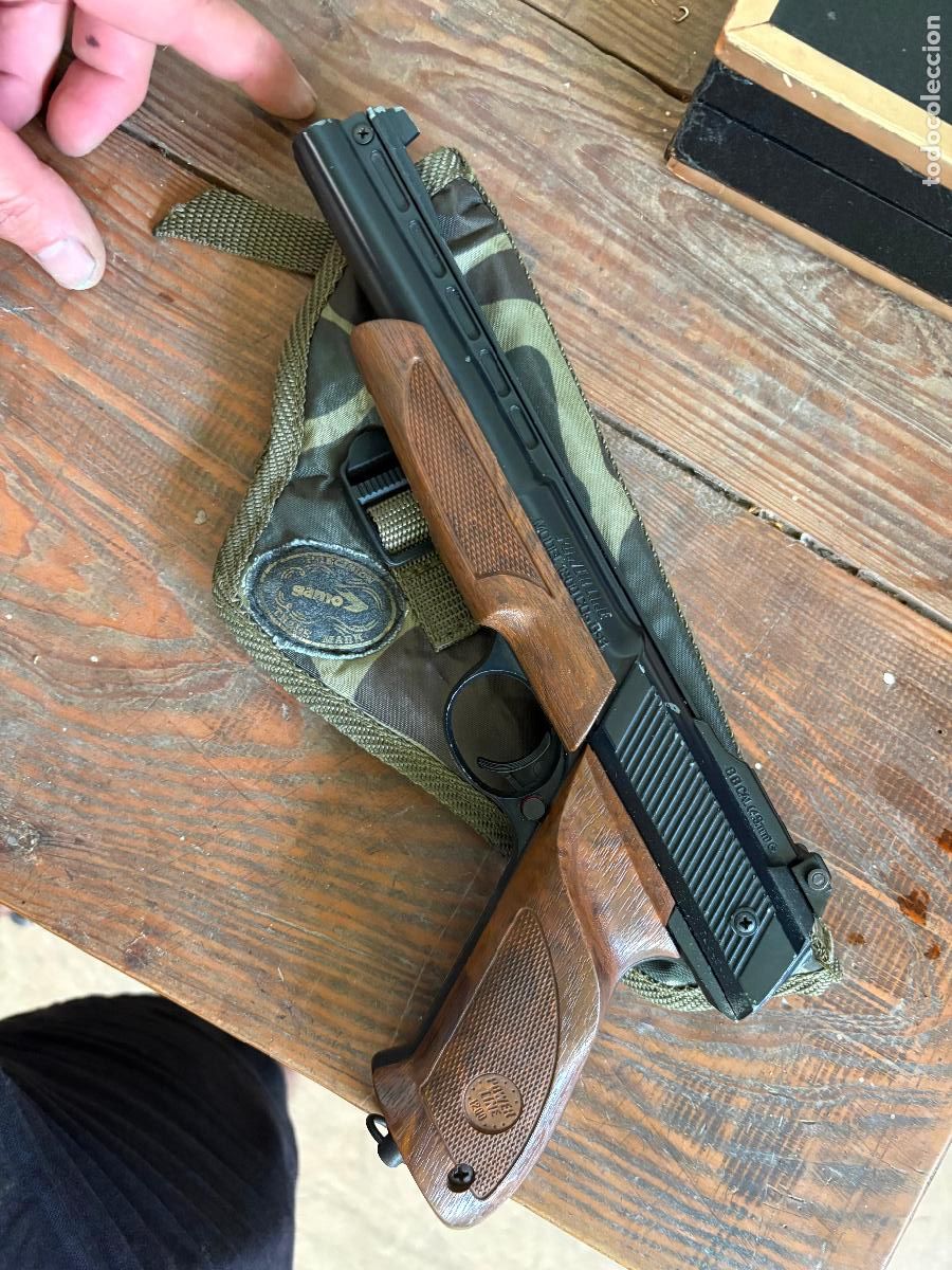 Militaria: Pistola de balines de aire comprimido carabina power line