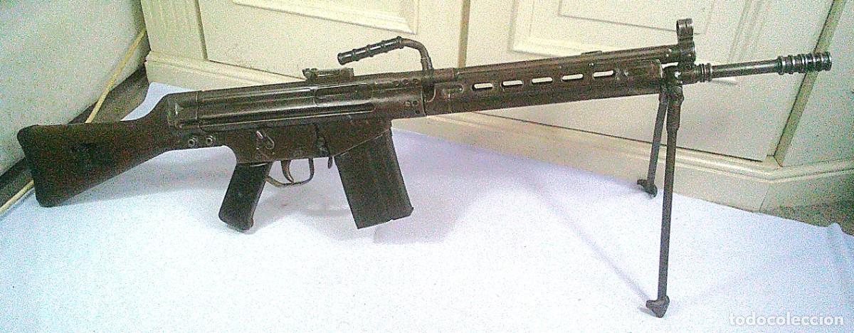 Militaria: FUSIL DE ASALTO CETME B 7,62 X 51 7,62X51 7,62 MM FUSA CHOPO CERTIFICADO BOPE 2025 - 2