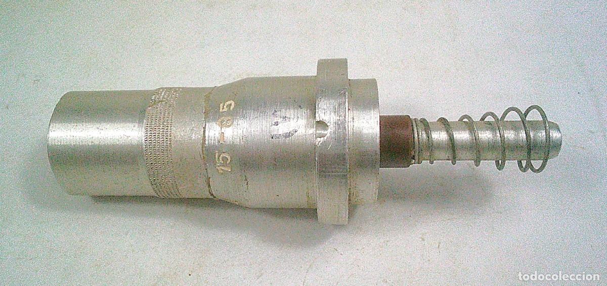Militaria: ESPOLETA SOVIETICA RUSA V-15 (В-15ПГ) PARA GRANADAS DE CARGA HUECA DE CA&Ntilde;ON DE CARRO DE 125 MM 2A46