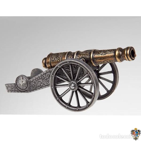 Militaria: CA&Ntilde;&Oacute;N INGLES SIGLO XVIII ARTICULADO. 19 X 7 CMS