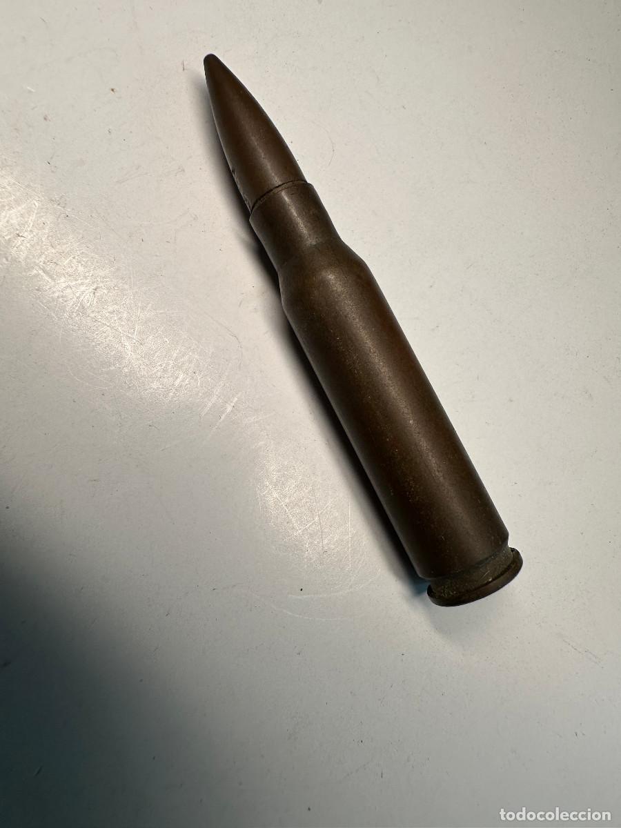 Militaria: CARTUCHO INERTE 7,62 CETME