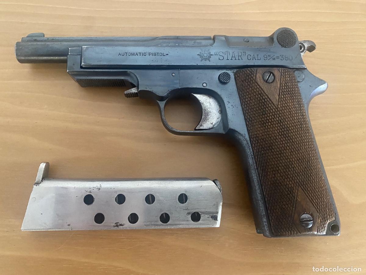 Militaria: PISTOLA ASTRA STAR 9.mm GUERRA CIVIL INUTILIZADA