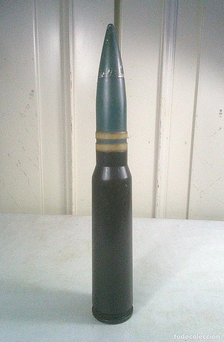 Militaria: DISPARO O CARTUCHO DE PRACTICAS TP (TARGET PRACTICE) HOLANDES 30X173 30 X 173 SWISS OERLIKON RK 302