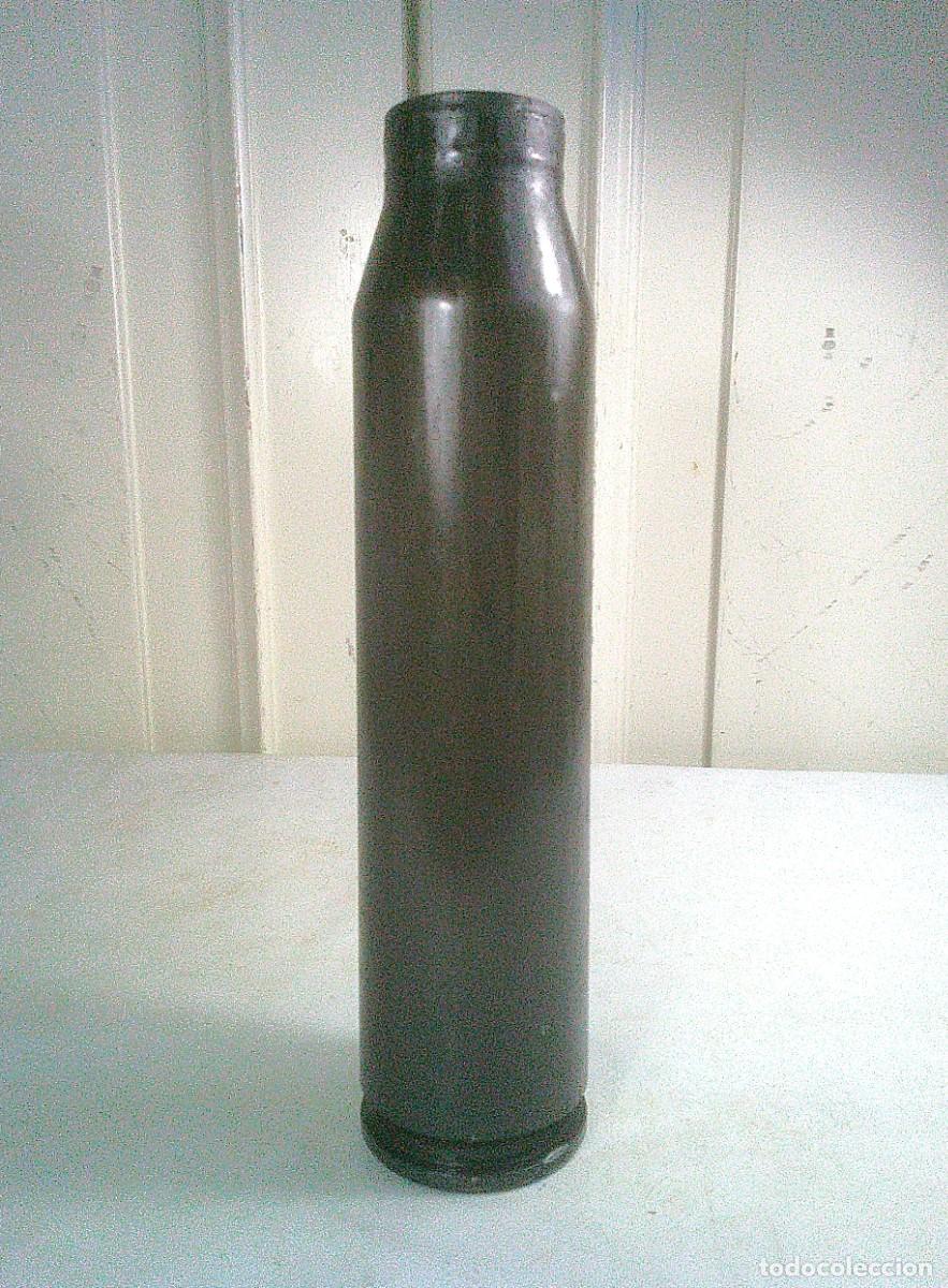 Militaria: VAINA DE 35 X 228 35X228 DEL CA&Ntilde;ON DE 35 MM OERLIKON DE 35/90 Y GEPARD FABRICACION SANTA BARBARA - 3