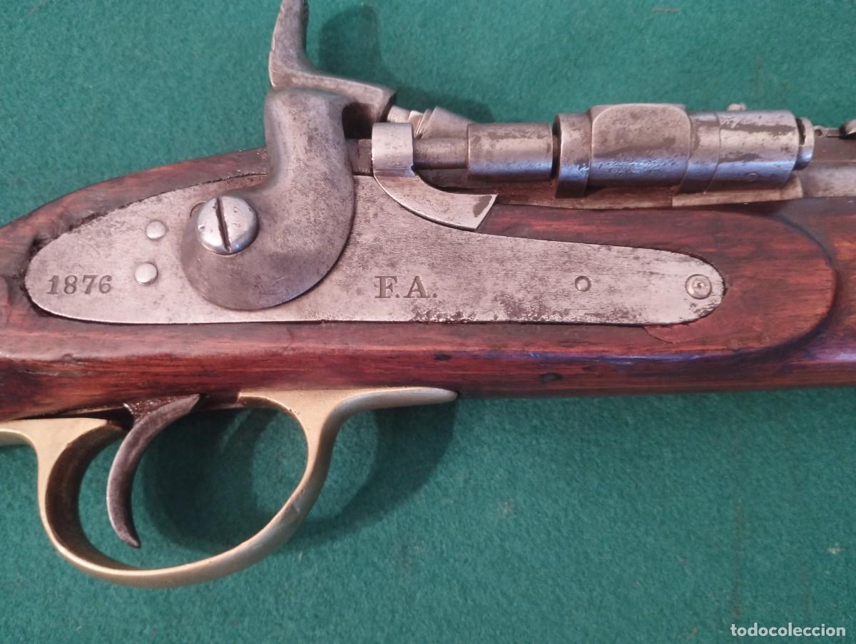 Militaria: Mousquet&oacute;n de Artiller&iacute;a A TABATIERE ENFIELD-SNIDER, PORTUGU&Eacute;S &rdquo;F.A*.&rdquo; 1876