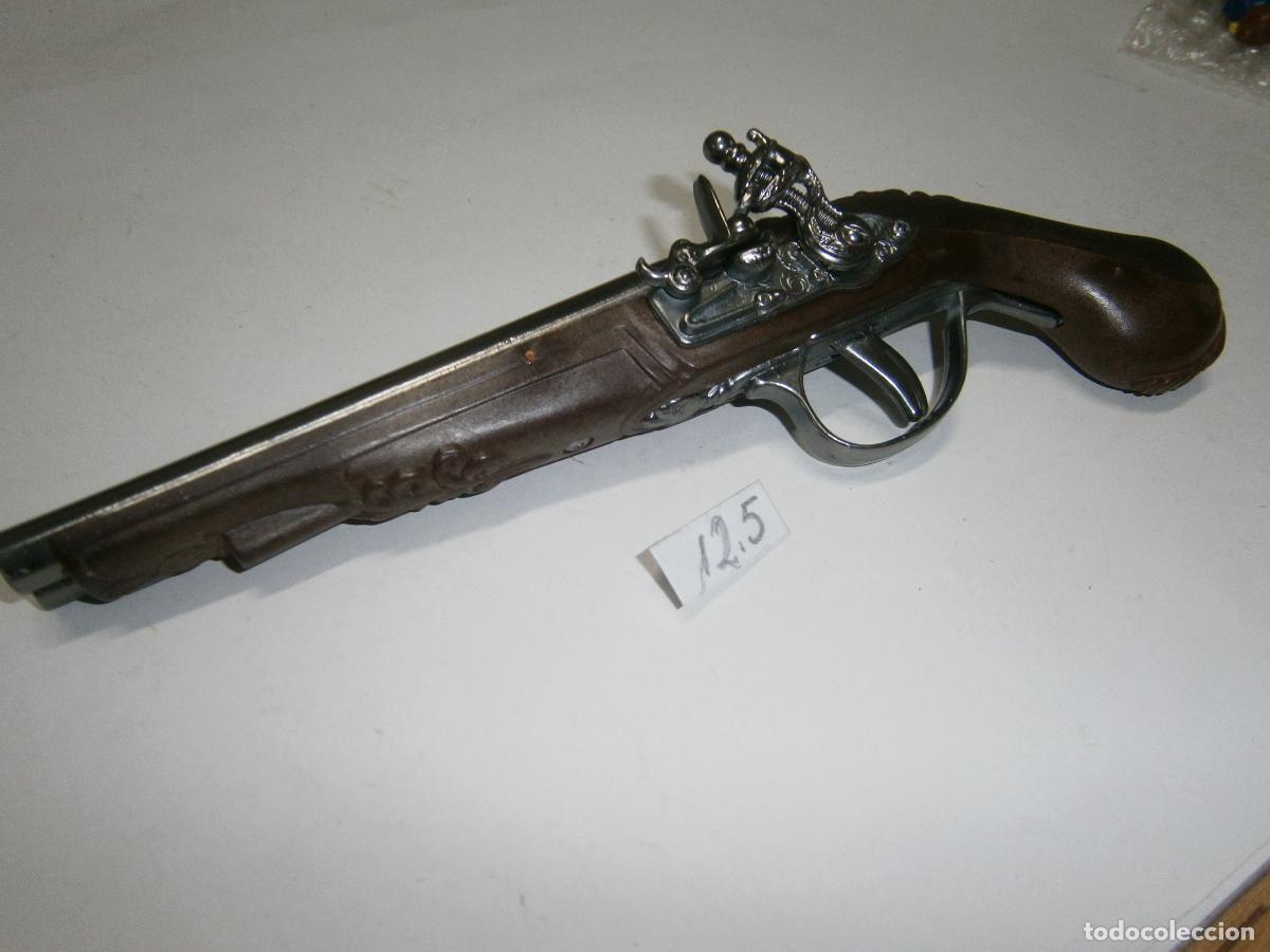 Militaria: REPLICA DECORATIVA PISTOLA PIRATA DE CHISPA O PEDERNAL S.XVIII
