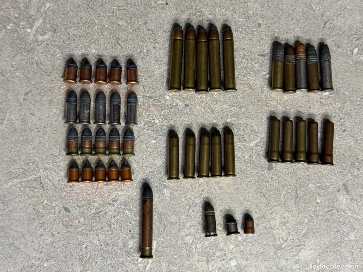 Militaria: Lote mini calibres antiguos y modernos. todo Inerte