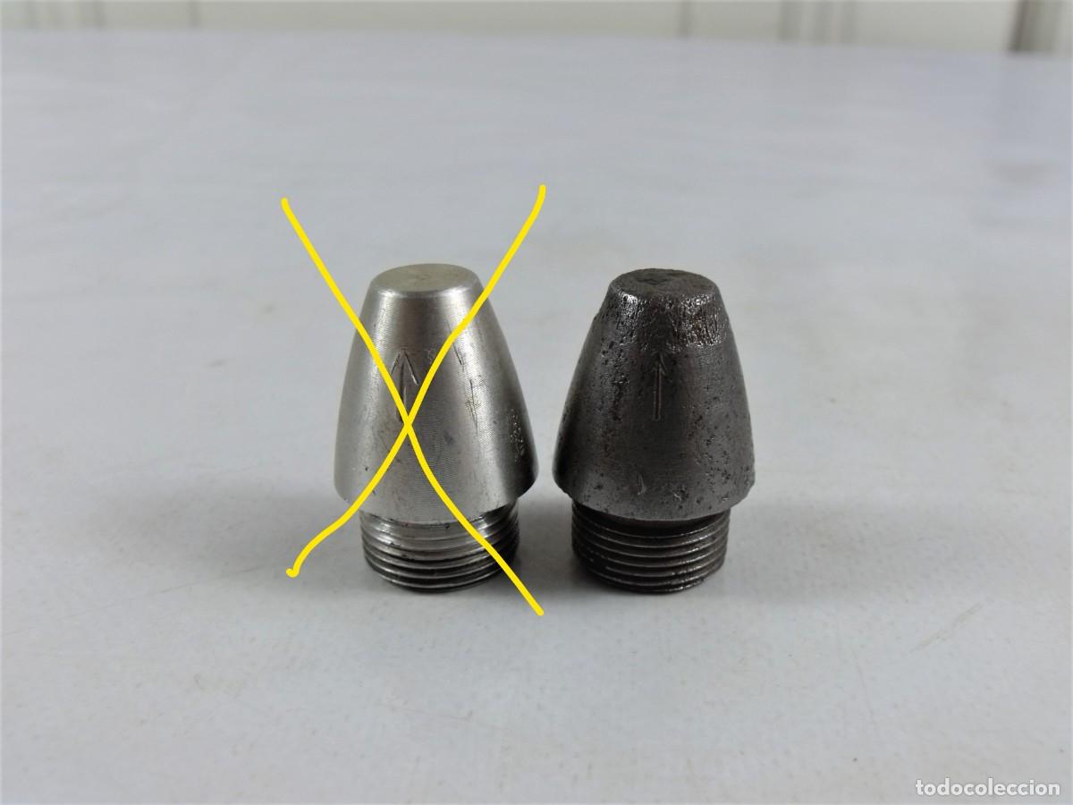 Militaria: ESPOLETA ALEMANA 2 CM KPF Z ZERL FG UB PARA PROYECTIL DE 20 MM DEL FLAK 28/29 FLAK 30/38 USADA 2&ordf; GM