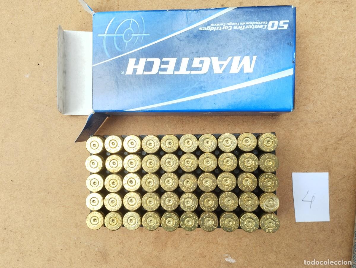 Militaria: vainas vacias 45 acp