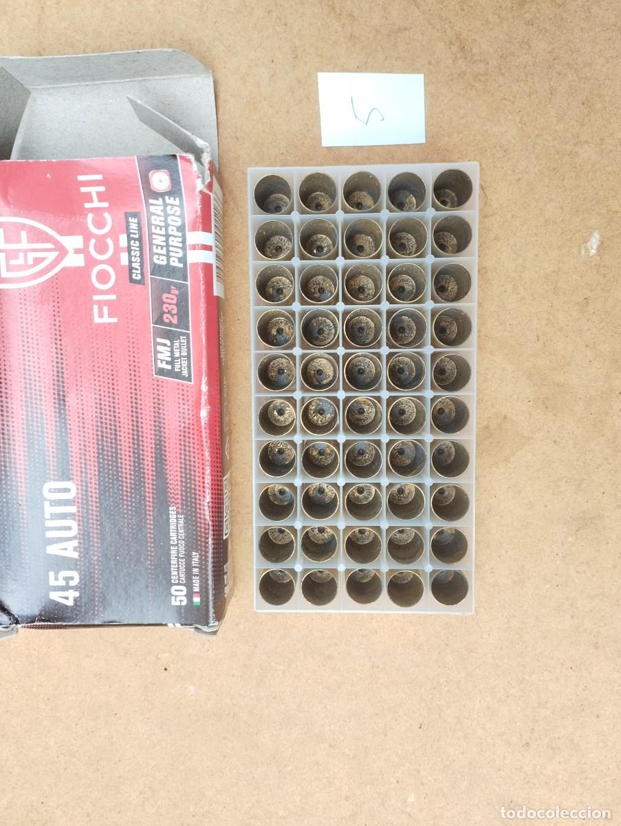 Militaria: vainas vacias 45 acp