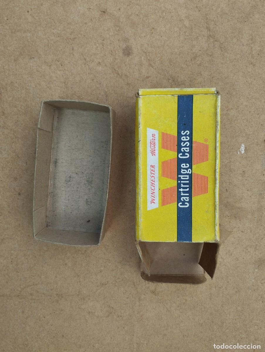 Militaria: caja vacia winchester 38 spl