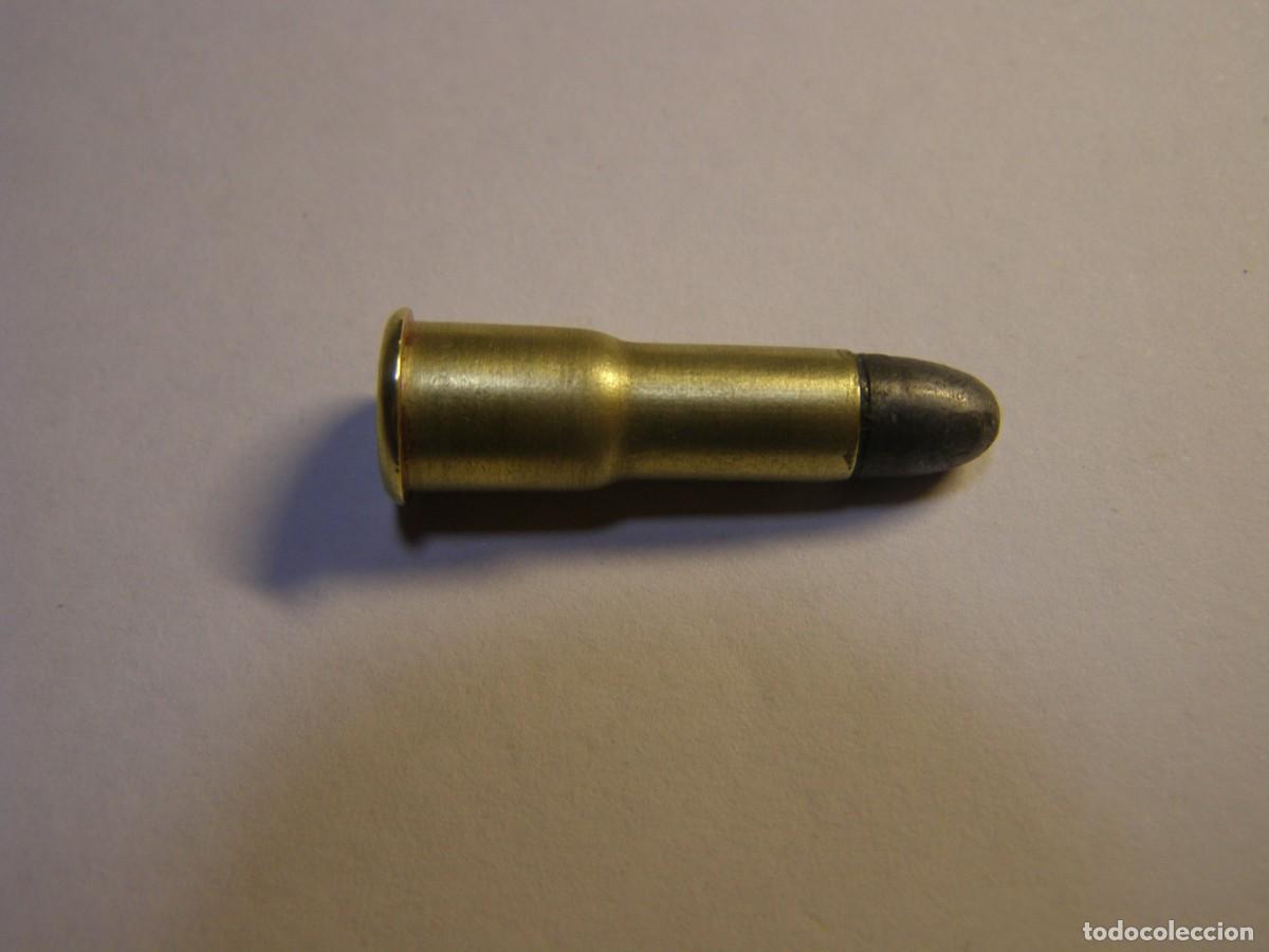 Militaria: cartucho INERTE de calibre 297-230 Morris Long, original de &eacute;poca.