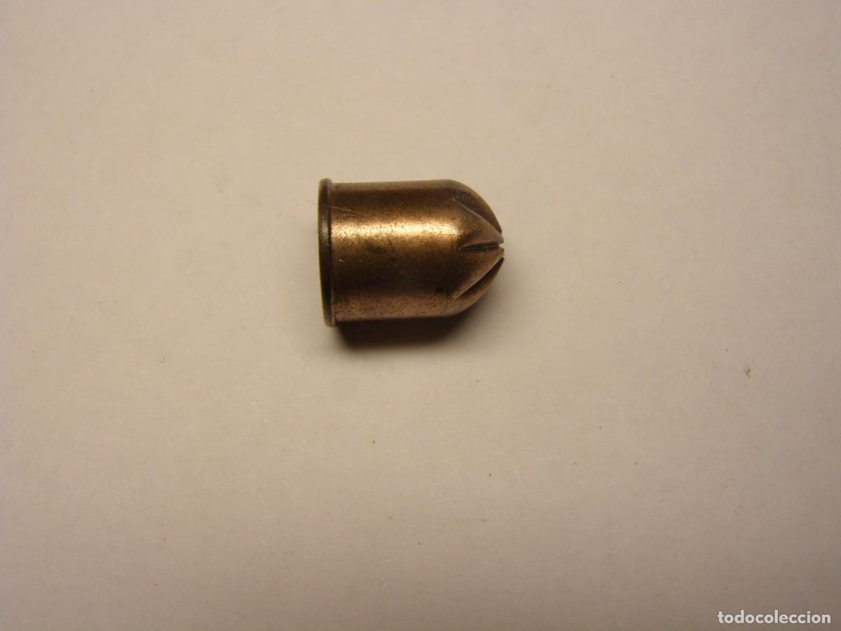 Militaria: Cartucho INERTE de calibre 45 Short, de fogueo.
