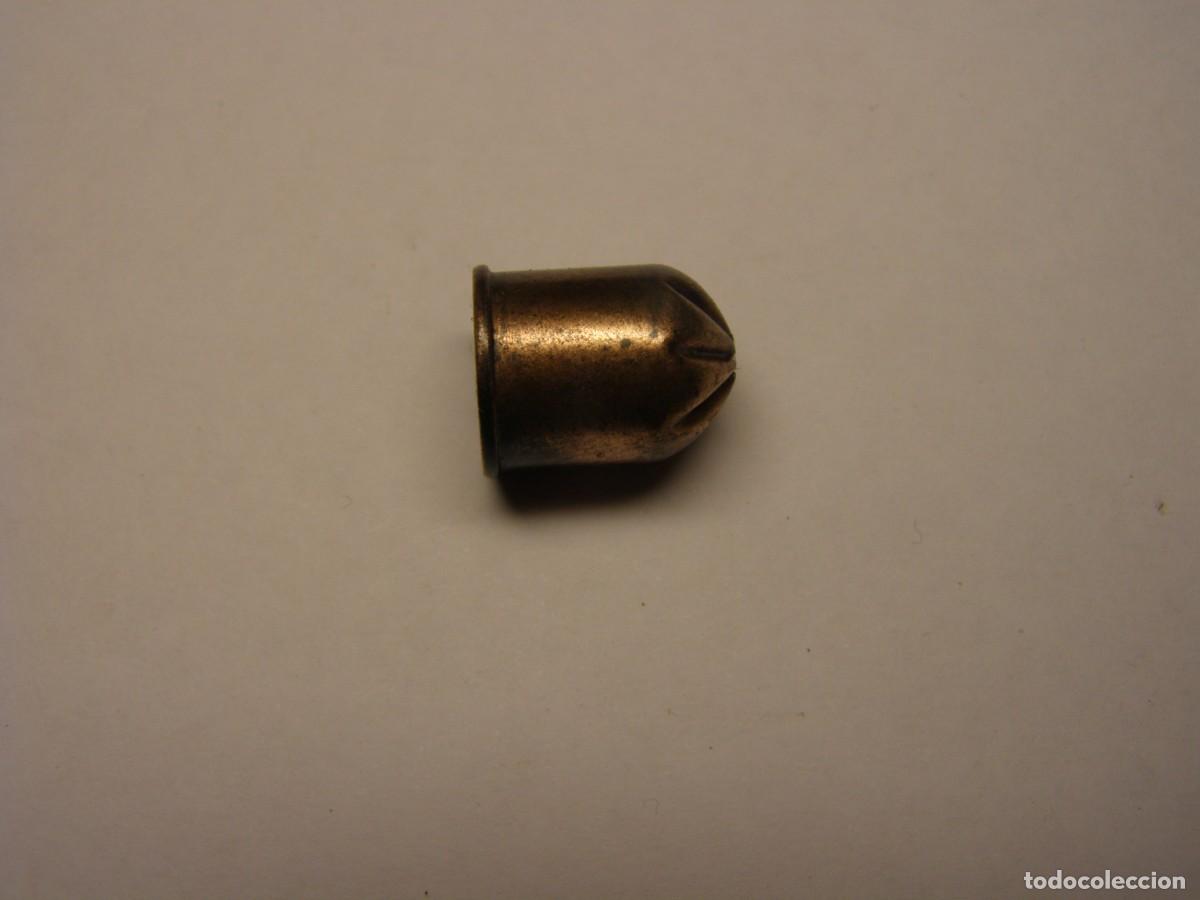 Militaria: Cartucho INERTE de calibre 45 Short, de fogueo.