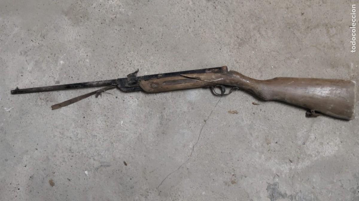 Militaria: ESCOPETA.-CARABINA.-ESCOPETA MUY ANTIGUA.-DESPERFECTOS.