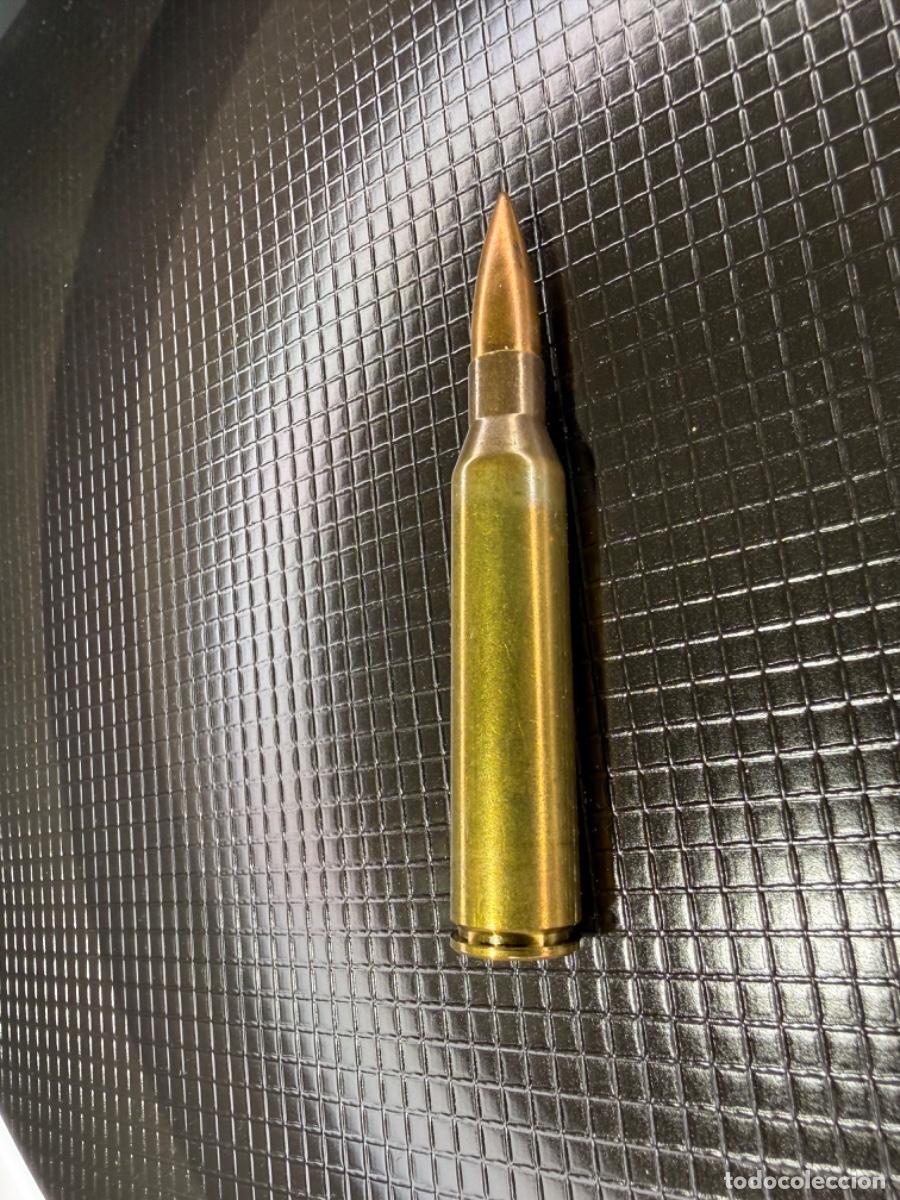 Militaria: .338 LAPUA Magnum calibre deportivoy militar Inerte para coleccion.