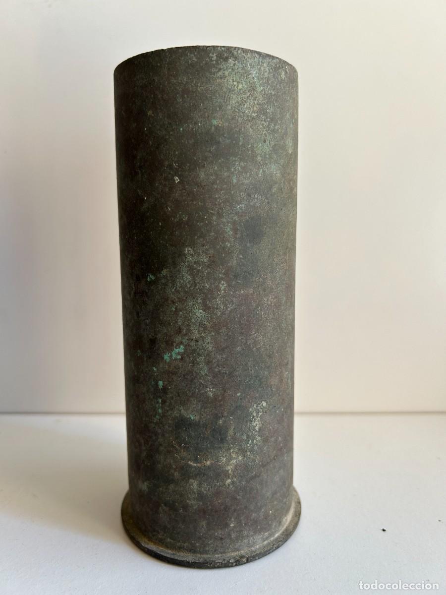 Militaria: Vaina de cobre de 1937