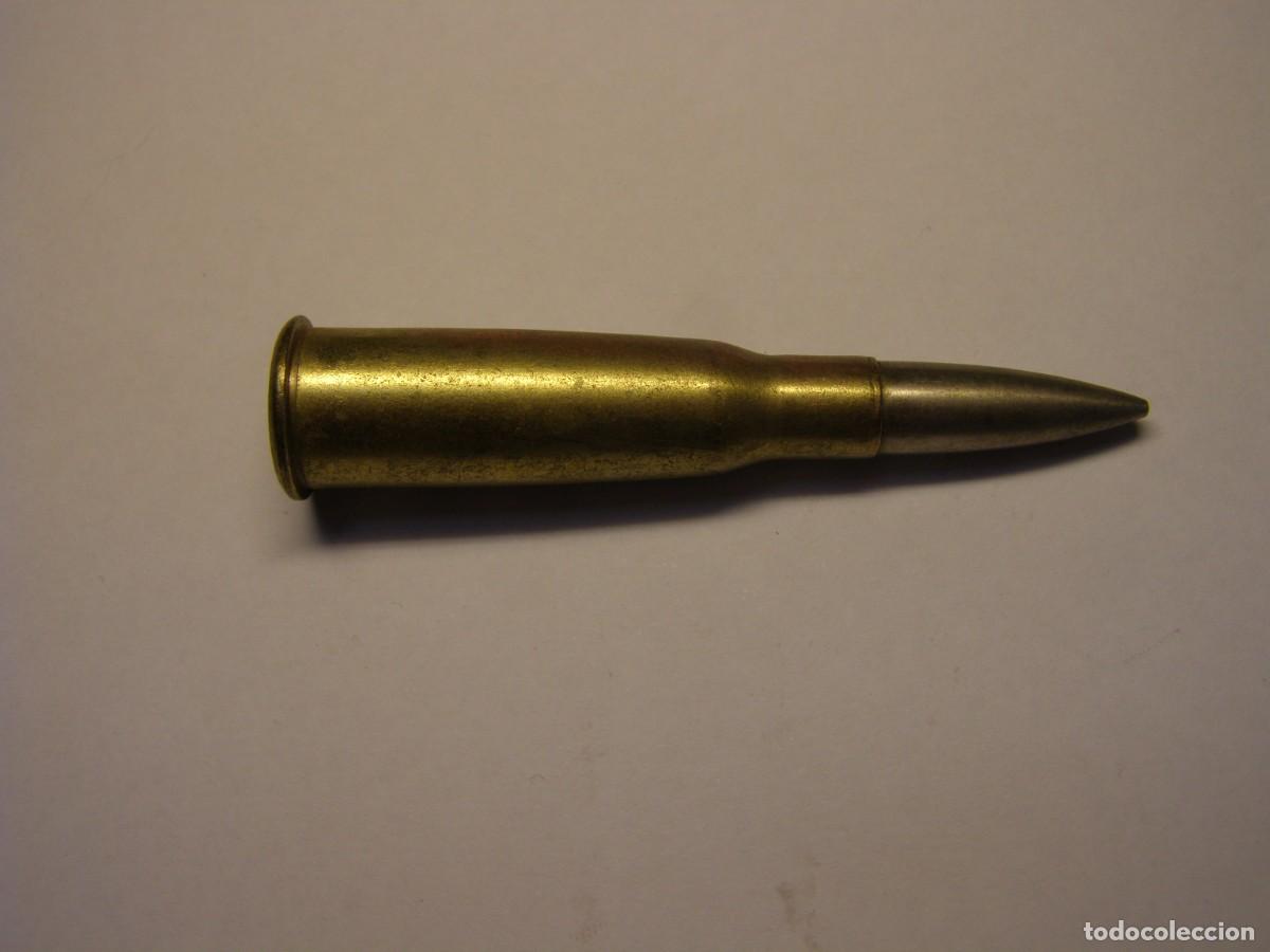 Militaria: Cartucho inerte calibre 8 x 50 mm. Lebel. Guerra Civil Espa&ntilde;ola. Grecia.