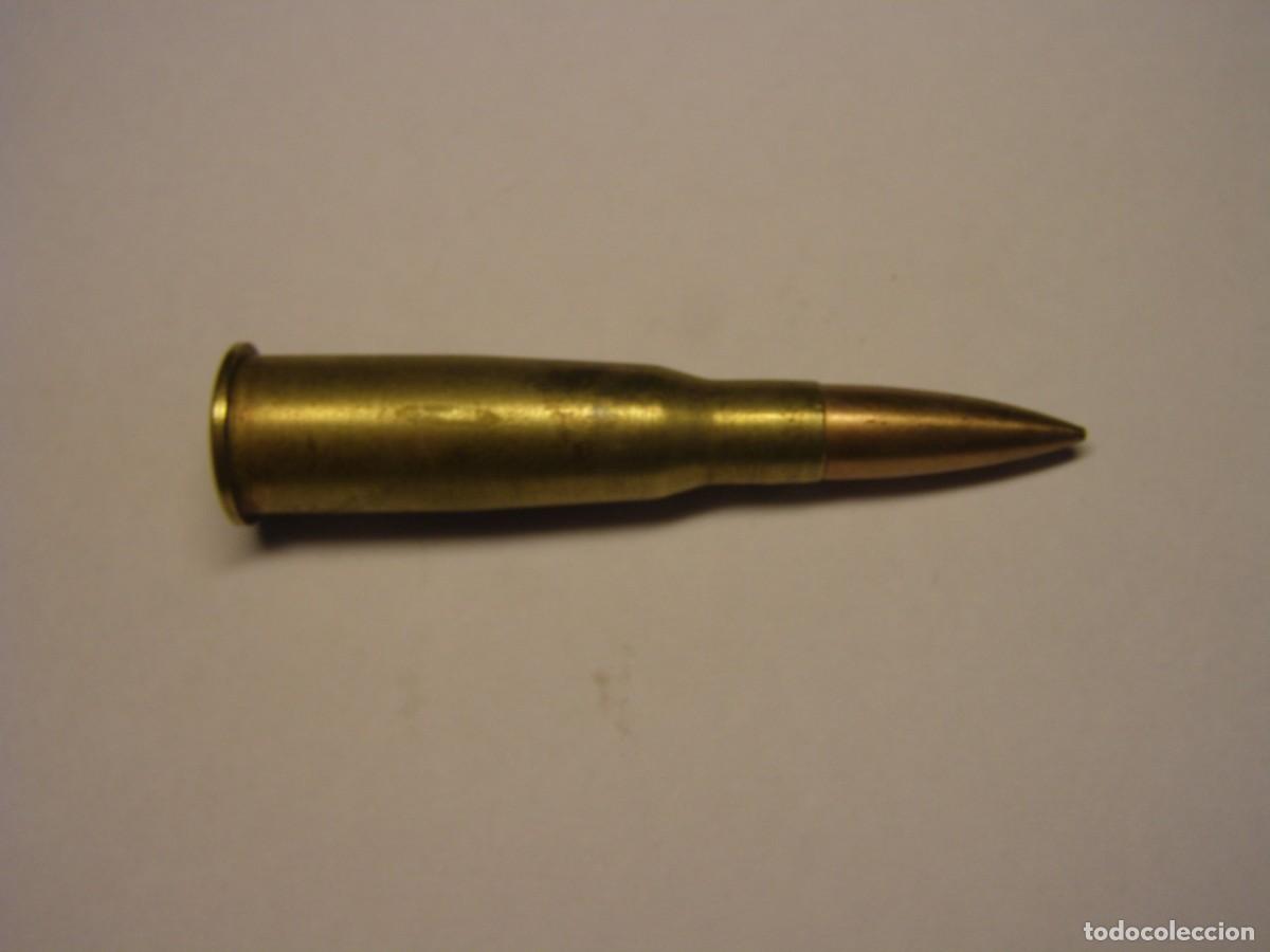 Militaria: Cartucho inerte calibre 8 x 50 mm. Lebel. Guerra Civil Espa&ntilde;ola.