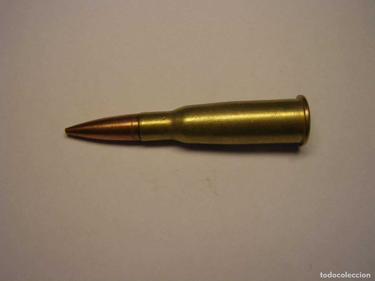 Militaria: Cartucho inerte calibre 8 x 50 mm. Lebel. Guerra Civil Espa&ntilde;ola.