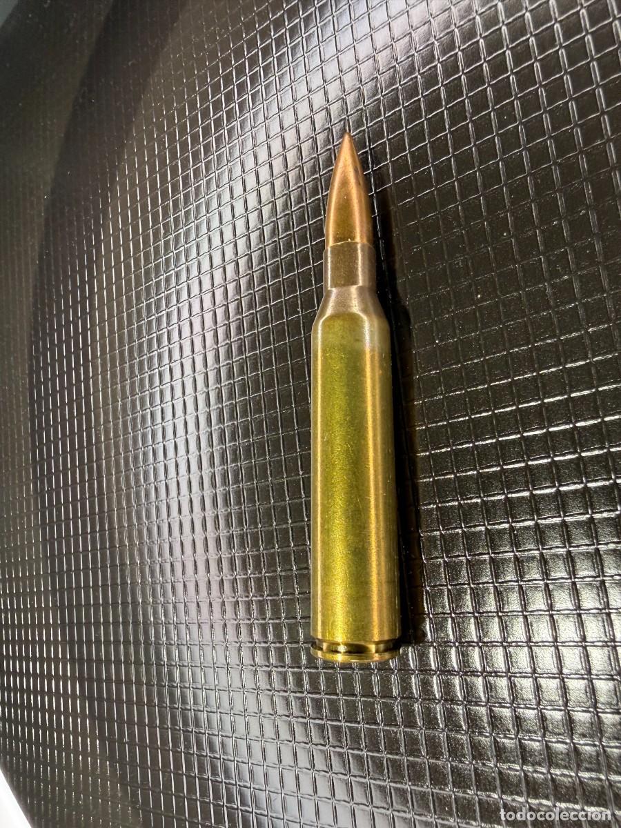 Militaria: .338 LAPUA Magnum calibre deportivoy militar Inerte para coleccion.