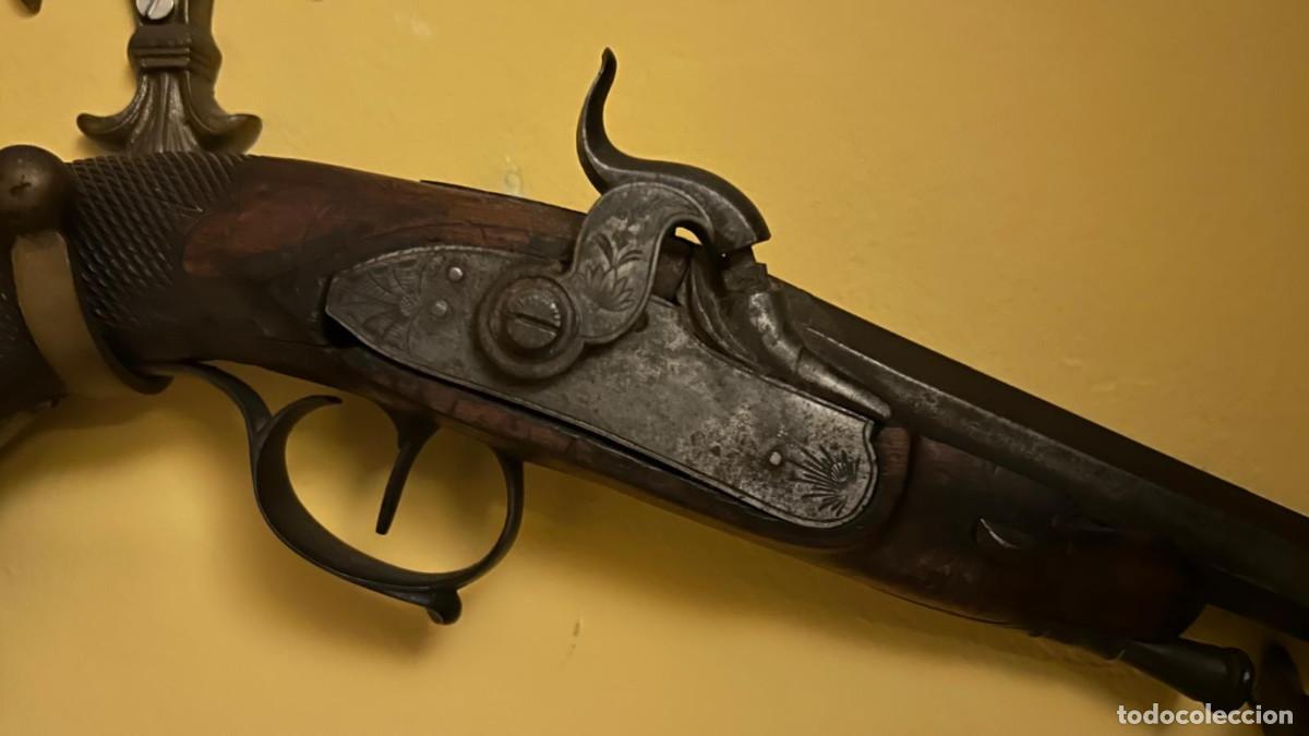 Militaria: Pistola antigua de avancarga