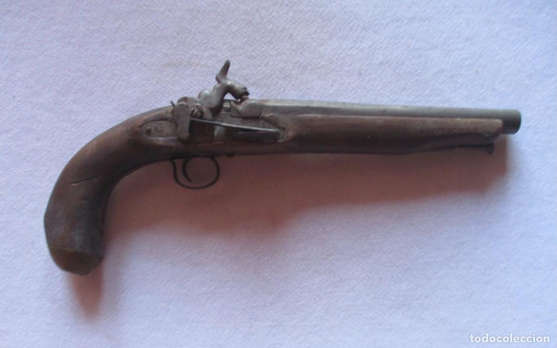 Militaria: PISTOLA DE CHISPA - REPLICA