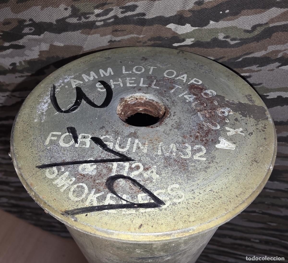 Militaria: Vaina de 58 cm de alto aprox., INERTE - Foto 7