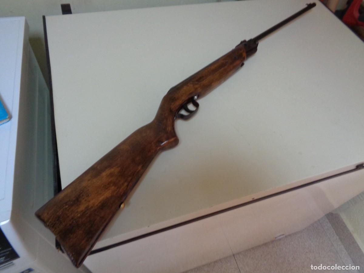 Militaria: carabina o escopeta aire comprimido marca Cometa a&ntilde;os 50, funciona