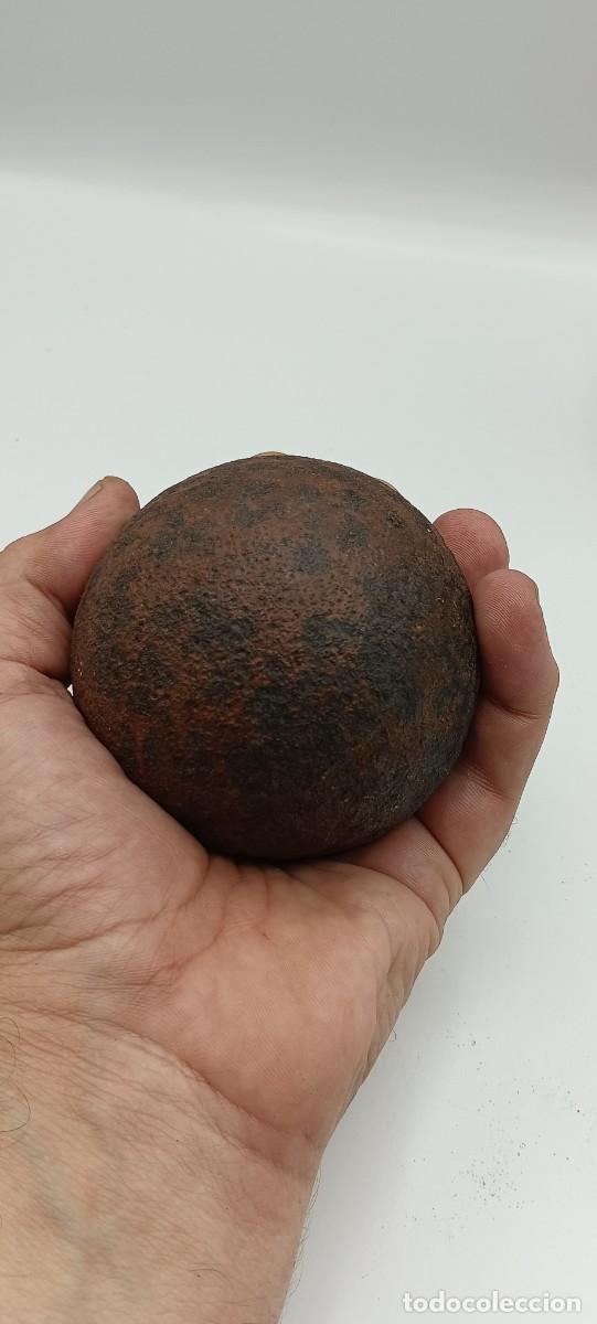 Militaria: Bola de ca&ntilde;on, 2500 grs. Napoleonica.