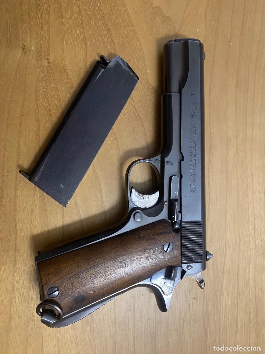 Militaria: PISTOLA 9m.m STAR S&Uacute;PER A