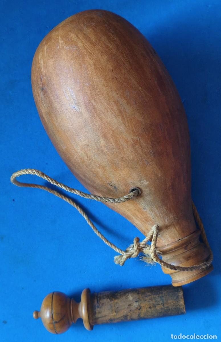 Militaria: Antigua polvera o perdigonera. - Foto 4