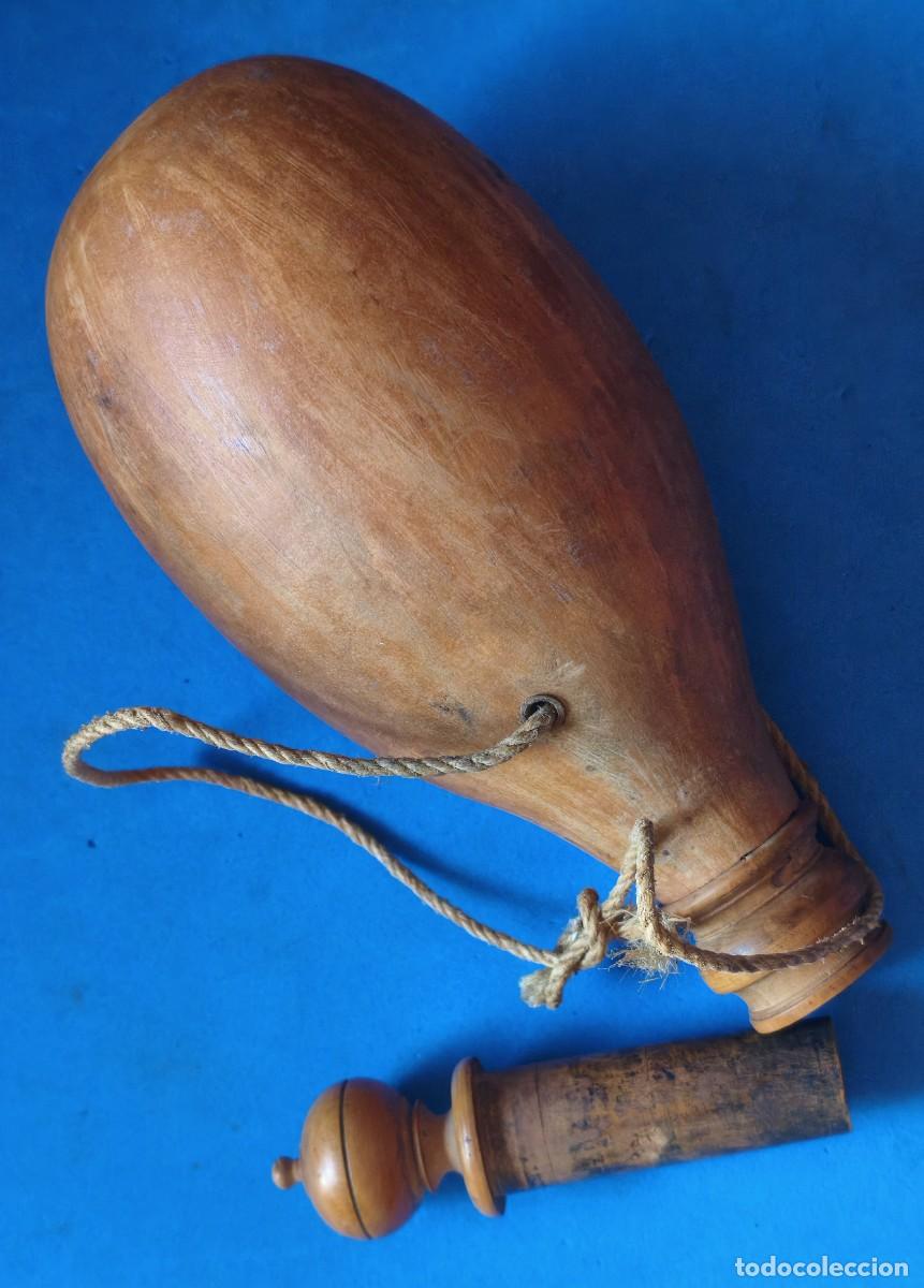Militaria: Antigua polvera o perdigonera. - Foto 5