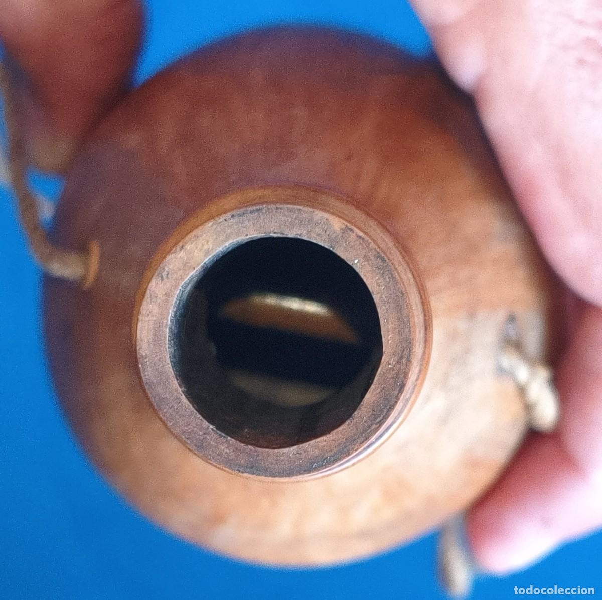Militaria: Antigua polvera o perdigonera. - Foto 7
