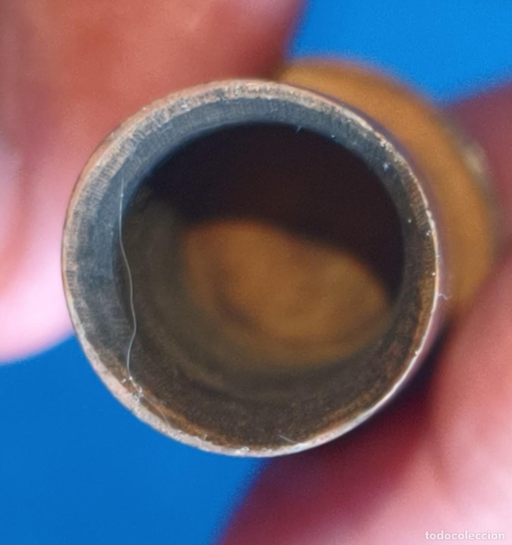 Militaria: Antigua polvera o perdigonera. - Foto 8